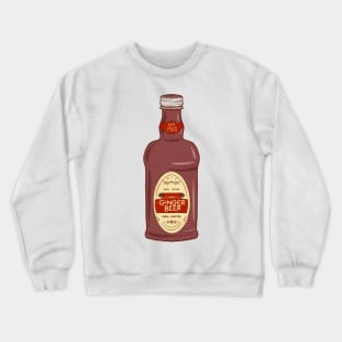 Ginger Beer Bottle Craft Crewneck Sweatshirt